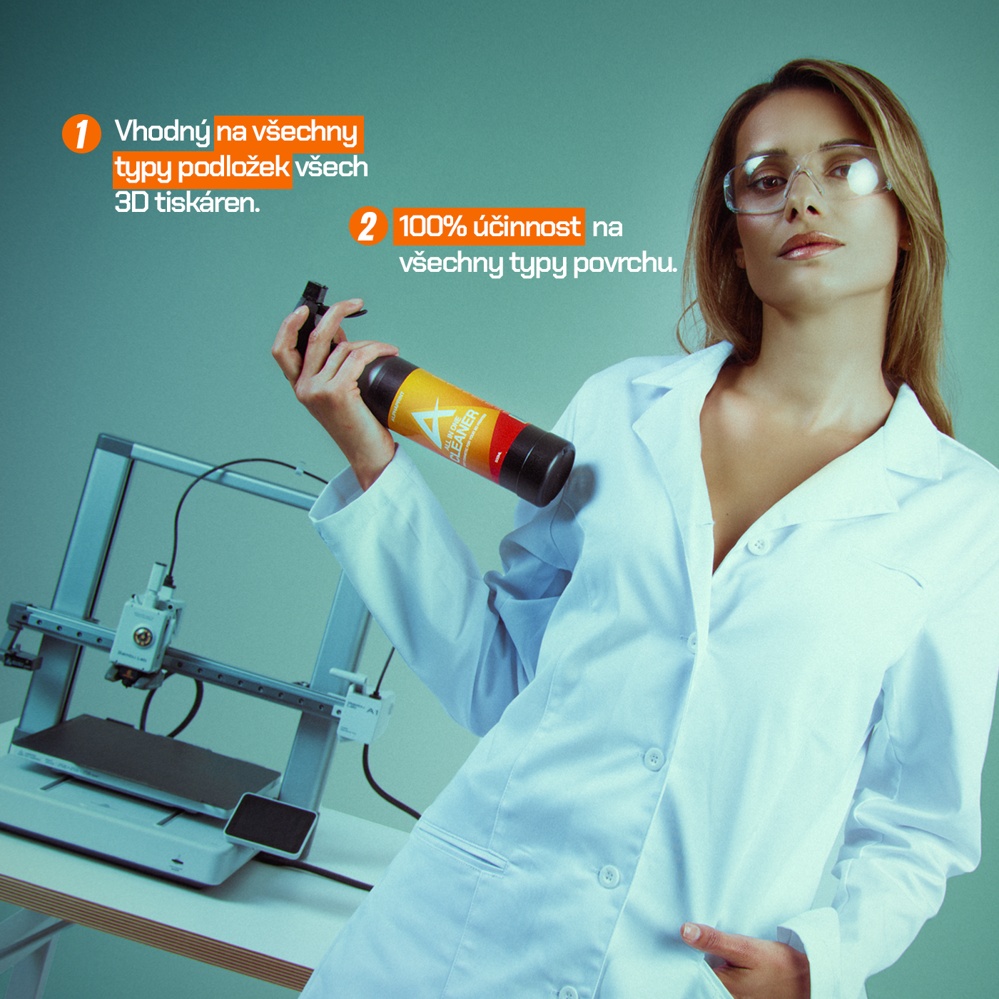 ALPHAPRINT - All in One Cleaner - 3D čistič tiskových podložek - Image 2